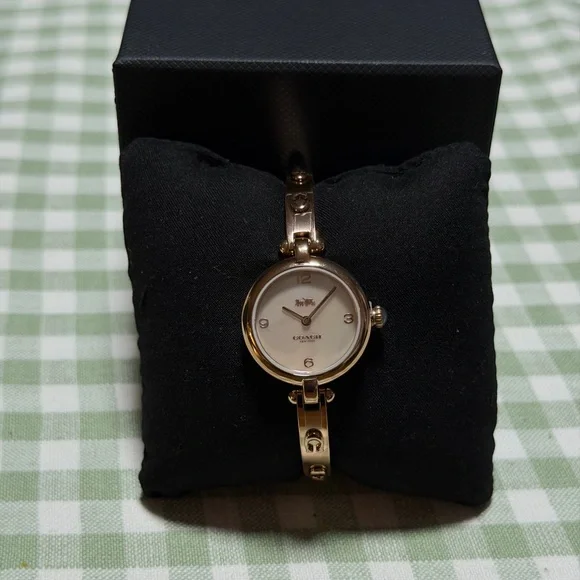 Coach Bangle Gold-Tone Women's Watch - Picture 5 of 6